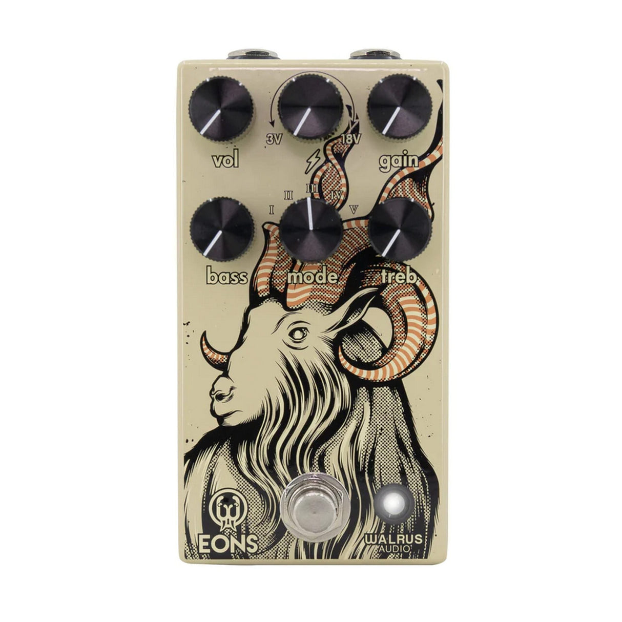 Walrus Eons Five-State Fuzz Guitar Effects Pedal