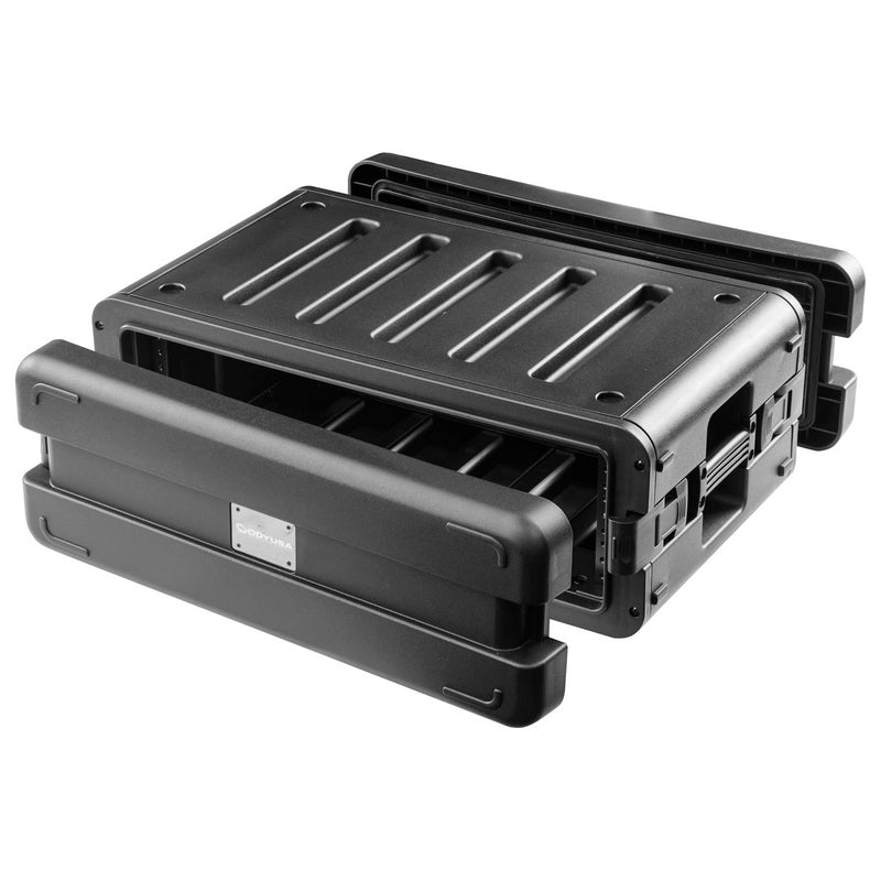 Odyssey Watertight 3U Rack Case with 4 Microphone Compartments