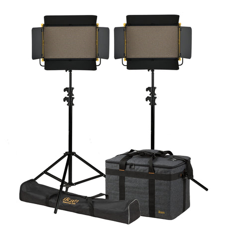 Ikan OYB15-2PT-KIT Onyx 2 x 1 Bi-Color 2-Point LED Light Kit