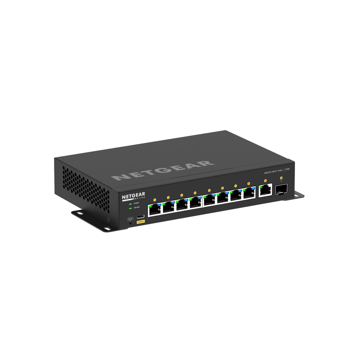 NETGEAR M4250-9G1F-POE+ 10-Port AV Managed Switch