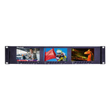 Marshall ML-503 Triple 5-Inch Rackmountable Monitor with HDMI and 3G-SDI Inputs