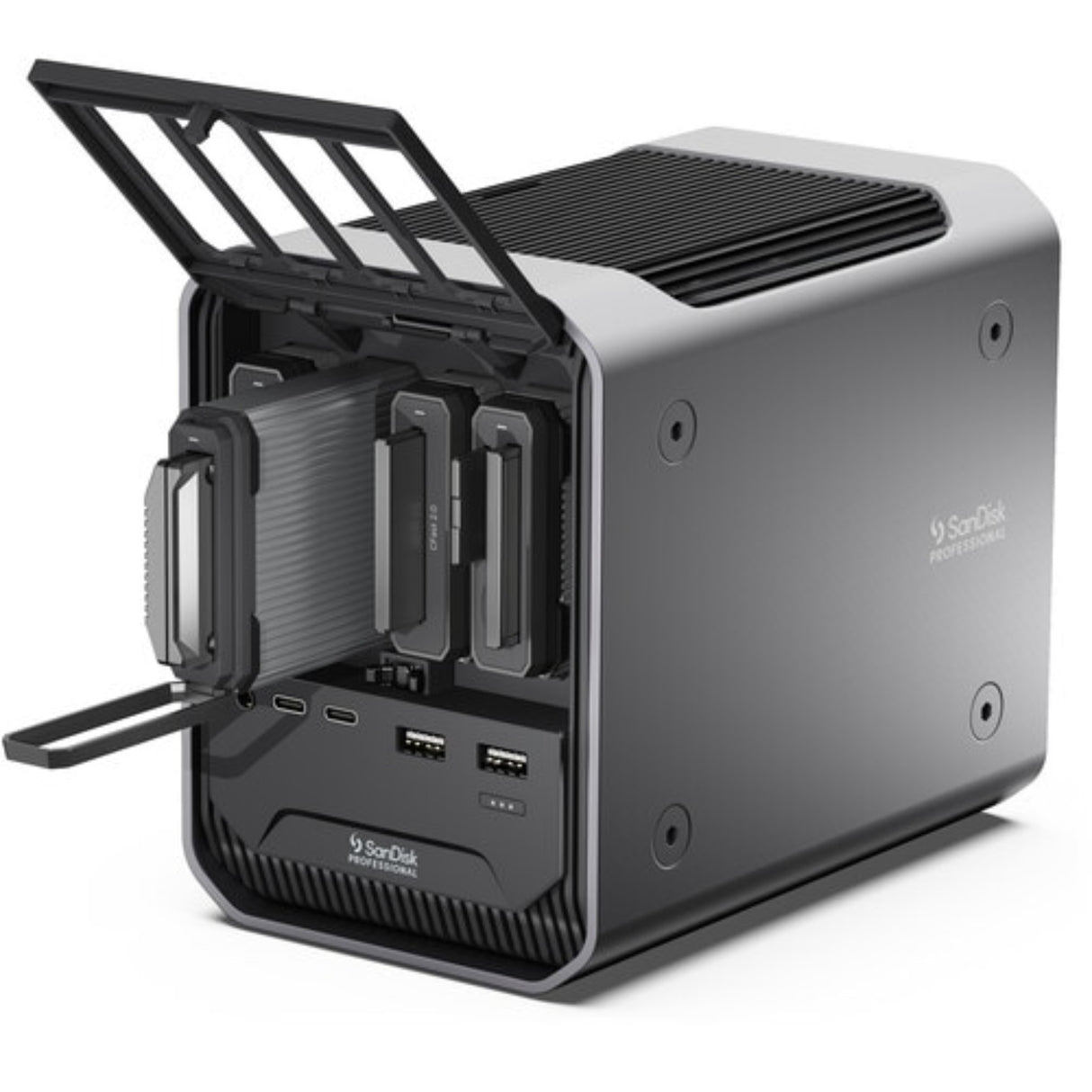 SanDisk - SanDisk Professional PRO-DOCK 4 Thunderbolt 3 Dock - SDPD14F-0000-NBAAD