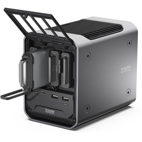 SanDisk - SanDisk Professional PRO-DOCK 4 Thunderbolt 3 Dock - SDPD14F-0000-NBAAD
