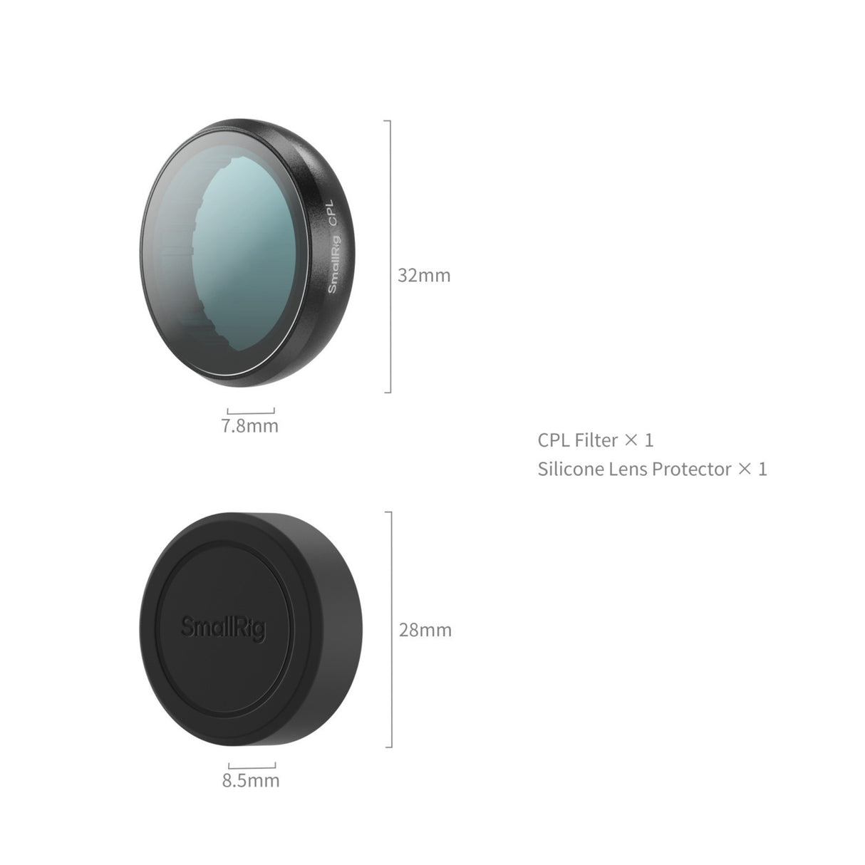 SmallRig 6087 CPL Filter for Insta360 GO Ultra Action Camera