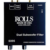 Rolls SX95 Stereo Subwoofer Crossover/Filter