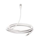 Shure TL47W/O TwinPlex Omnidirectional Subminiature Lavalier Microphone White Bare Wire with Accessories