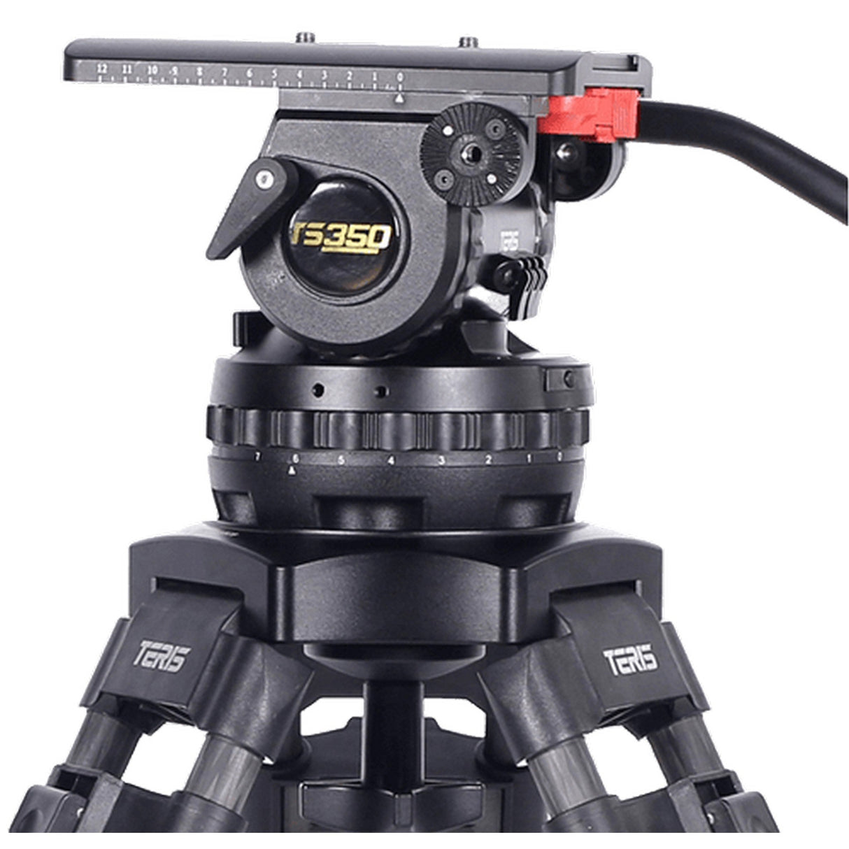 Teris TS350-CINE Fluid Head Camera Support System