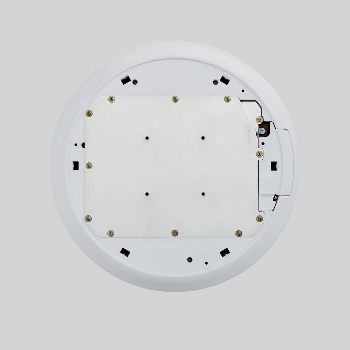 Shure MXA901W-R-HCM-V White Ceiling Array Mic Drywall Flush Mount Kit