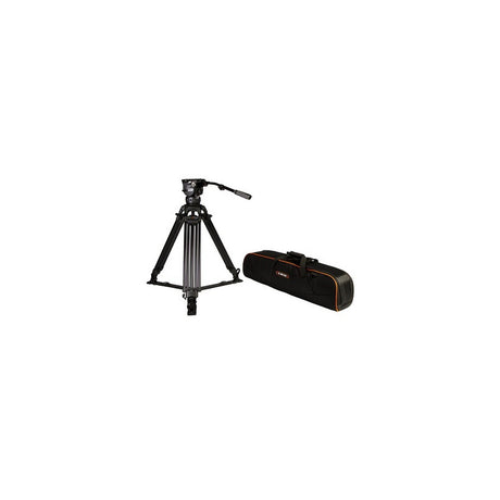 Ikan EG15A2 Aluminum 2 Stage Tripod with GH15 Head Transport Bag