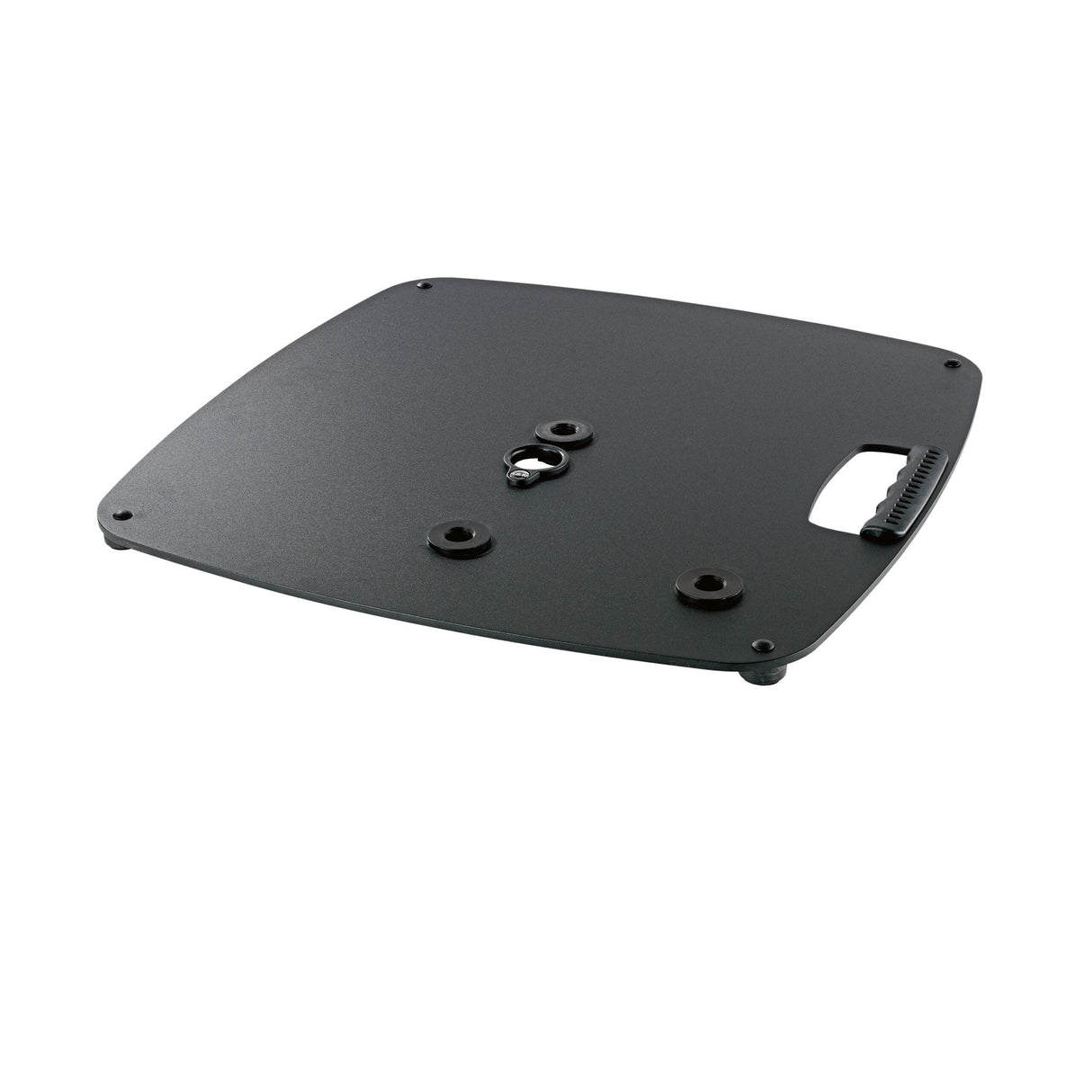 K&M 26706 Steel Base Plate, M20 550 x 550, Black