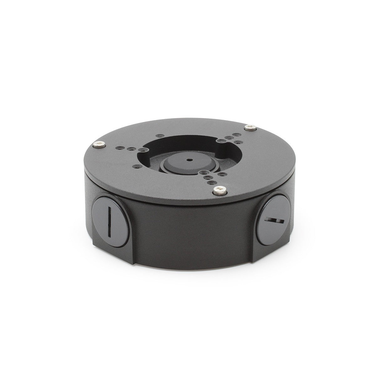 IC Realtime MNT-JUNCTIONBOX-1-B Round Junction Box for Mini Domes and Round Base Bullets, Black