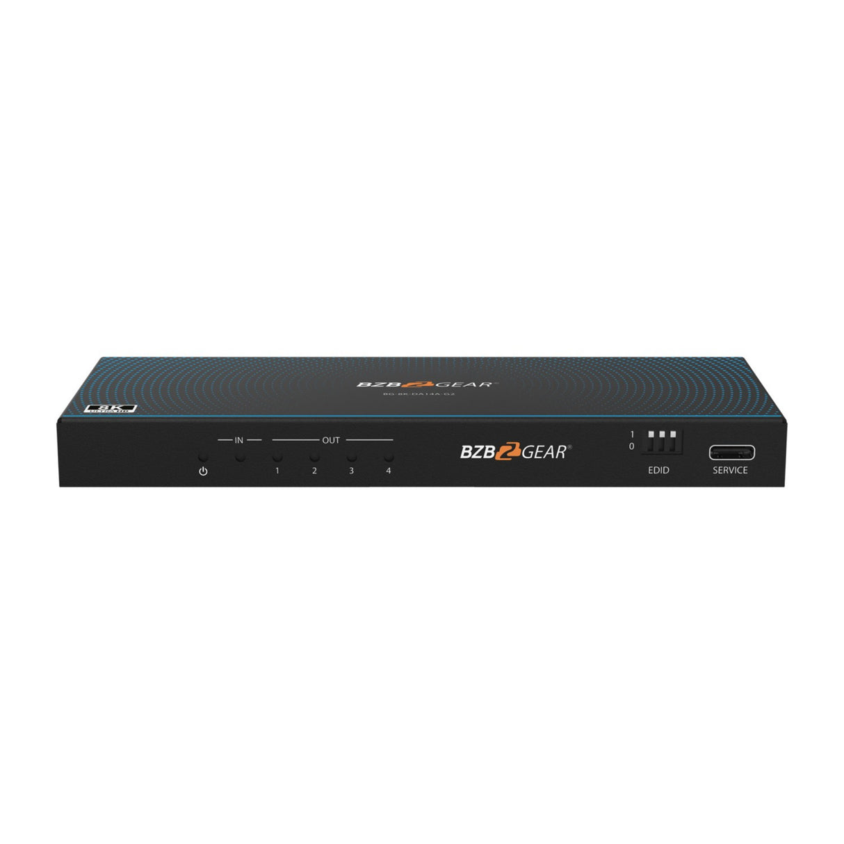 BZBGEAR BG-8K-DA14A-G2 1x4 8K HDMI 2.1 Splitter Downscaler