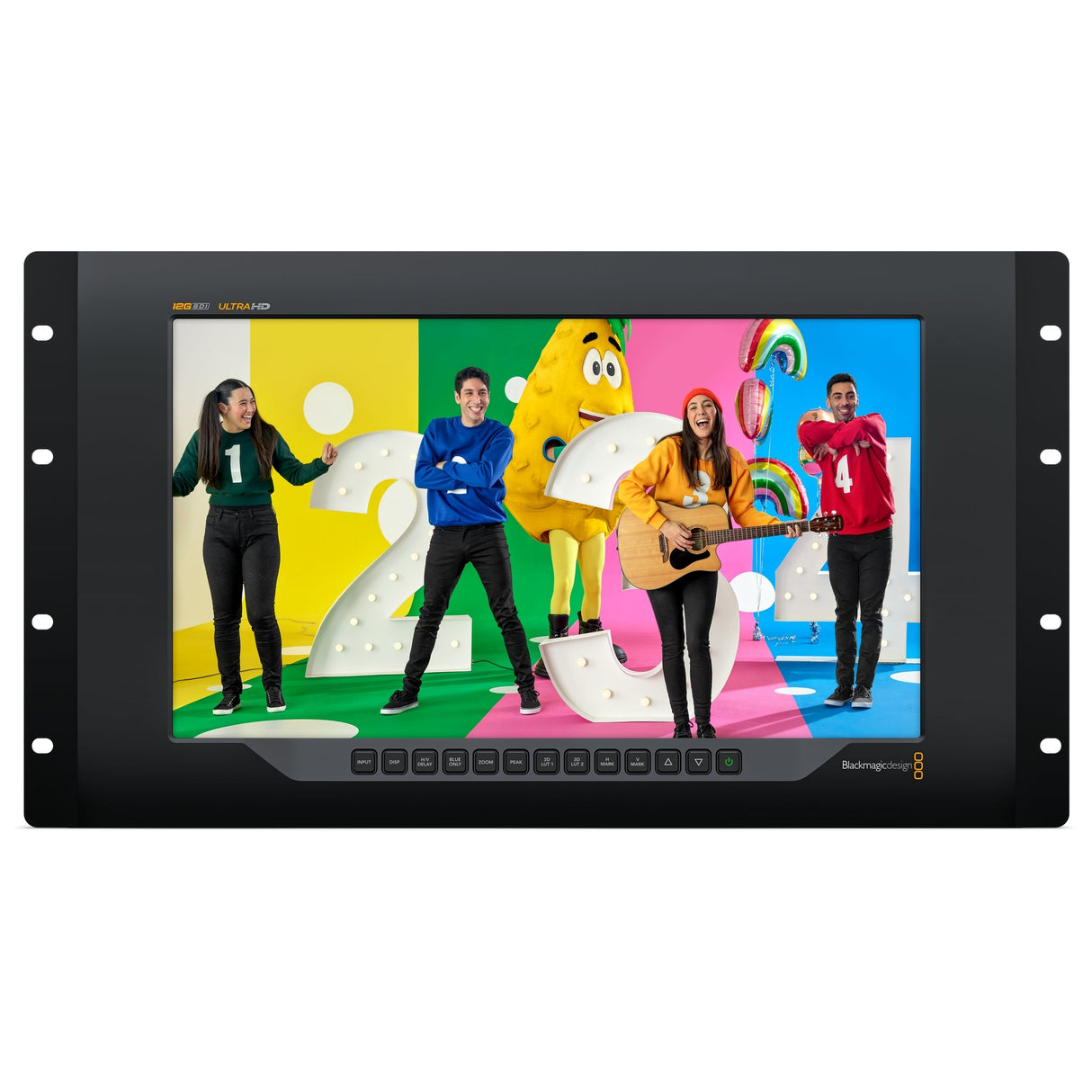 Blackmagic Design SmartView 4K G3 Ultra HD Broadcast Monitor 12G-SDI/SMPTE-2110 IP