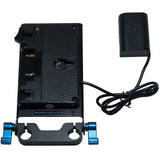 IndiPRO PDGGH45 Gold-Mount Plate to Panasonic DMW-BLF19 type Dummy Battery