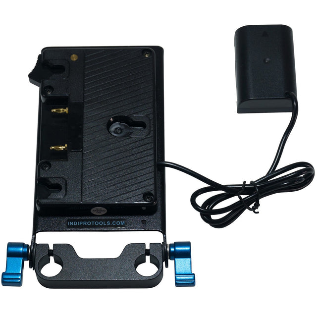 IndiPRO PDGGH45 Gold-Mount Plate to Panasonic DMW-BLF19 type Dummy Battery