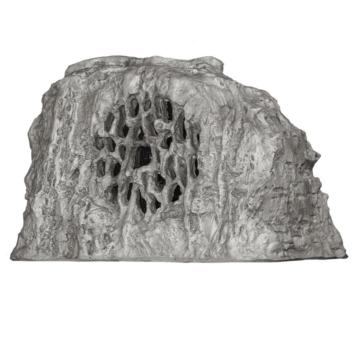 Rockustics EconoRock-G 6.5-Inch 2-Way Outdoor Rock Speaker, Grey