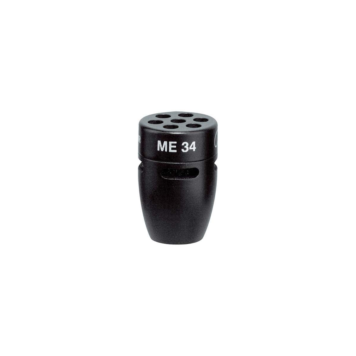 Sennheiser ME 34 Cardioid Condenser Microphone Capsule Head for MZH Series, Black