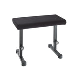 K&M 14086 Piano Bench Fabric Black