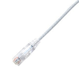 LYNN CPCS-AWH-020F CHOICE Slim 28AWG CAT6A Ethernet Patch Cable 20-Foot White