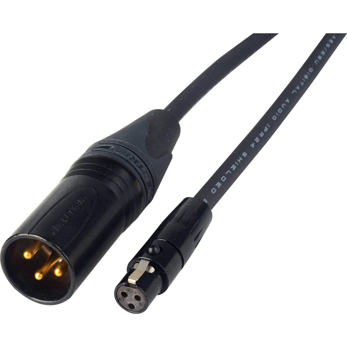 Laird SD-AUD2-01 Sound Devices Audio Cable TA3F to Standard 3-Pin XLR Male Cable, 1 Foot Pair