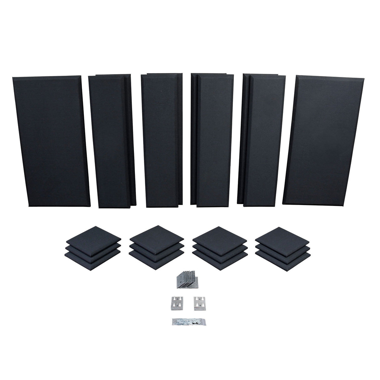 Primacoustic London 12 Sound Absorbing Panel Room Kit for 150 Square Feet, Black