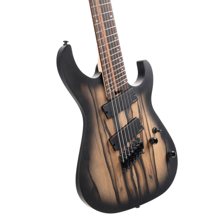 Cort KX507 7-String Multiscale Electric Guitar (Pale Moon) - Guitars