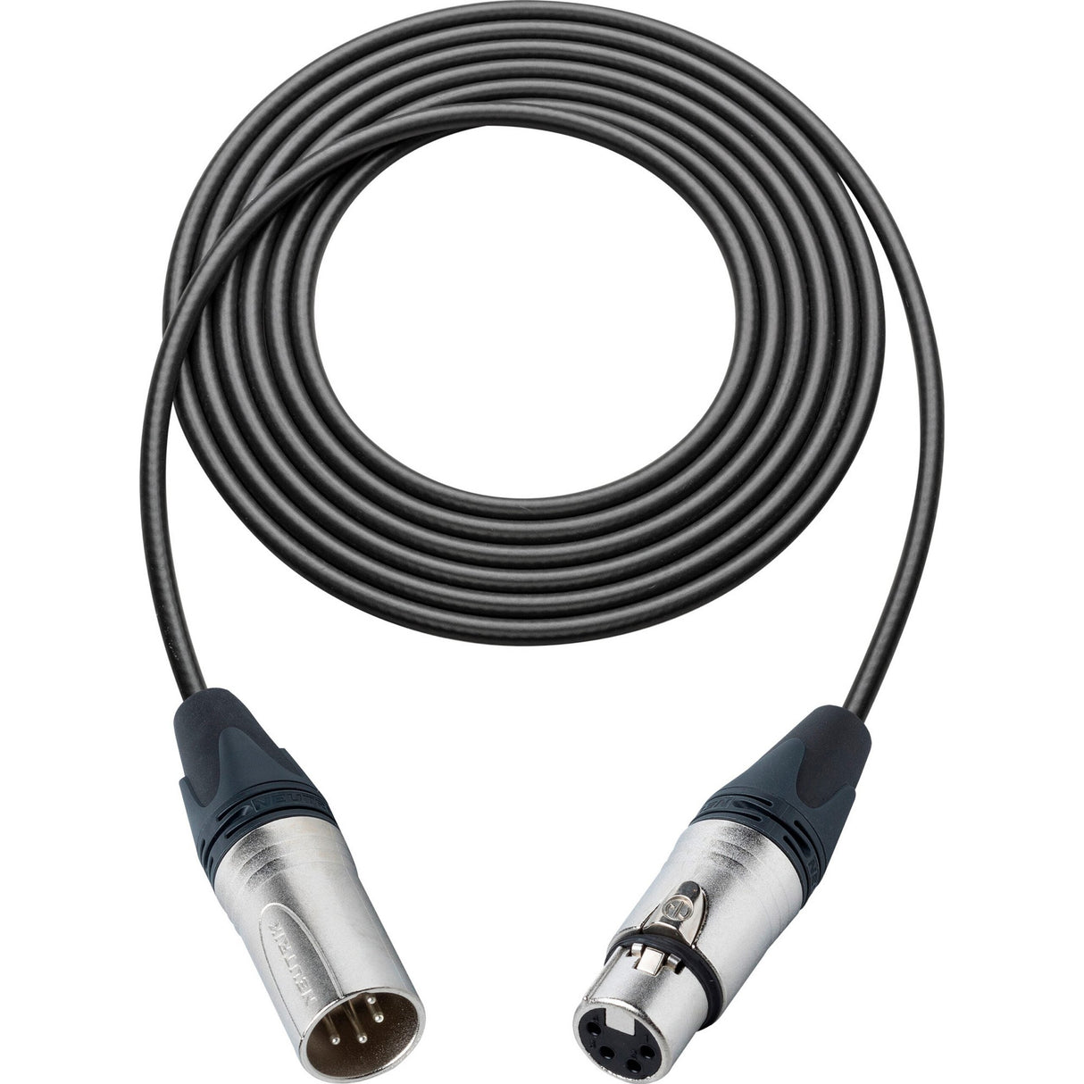 Sescom ICOMX4-MF-10 Intercom Extension Cable 4-Pin XLR Male to 4-Pin XLR Female, 10 Foot