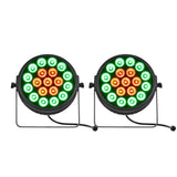 JMAZ Versa Flex Par QUAD19 10W RGBW LED Fixture Pair