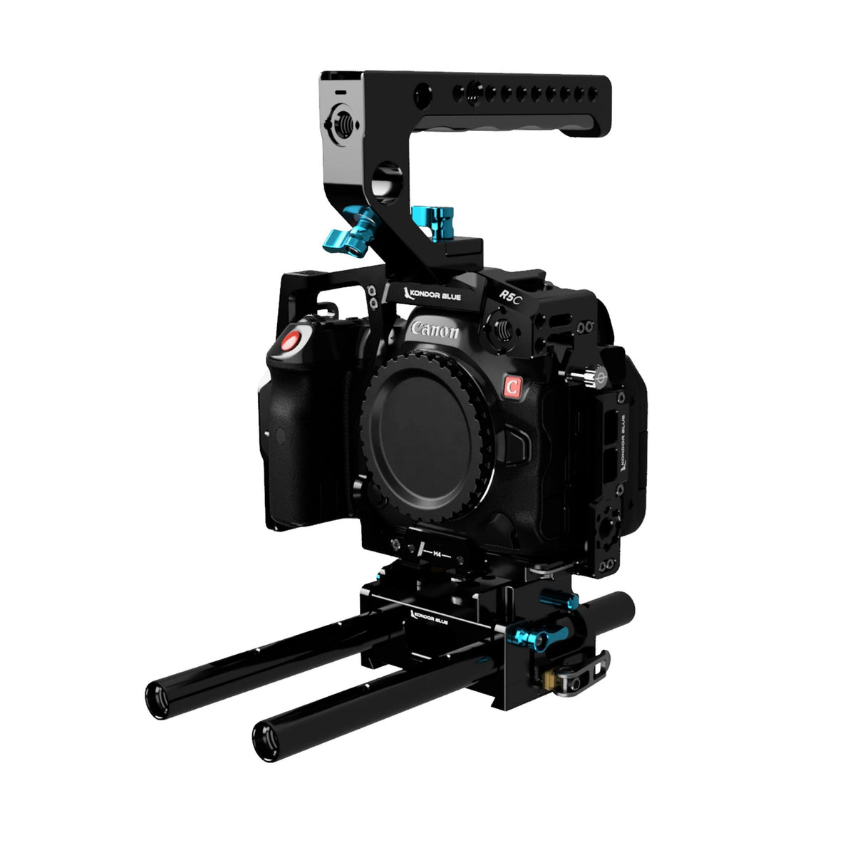 Kondor Blue Base Rig for Canon R5C, Raven Black