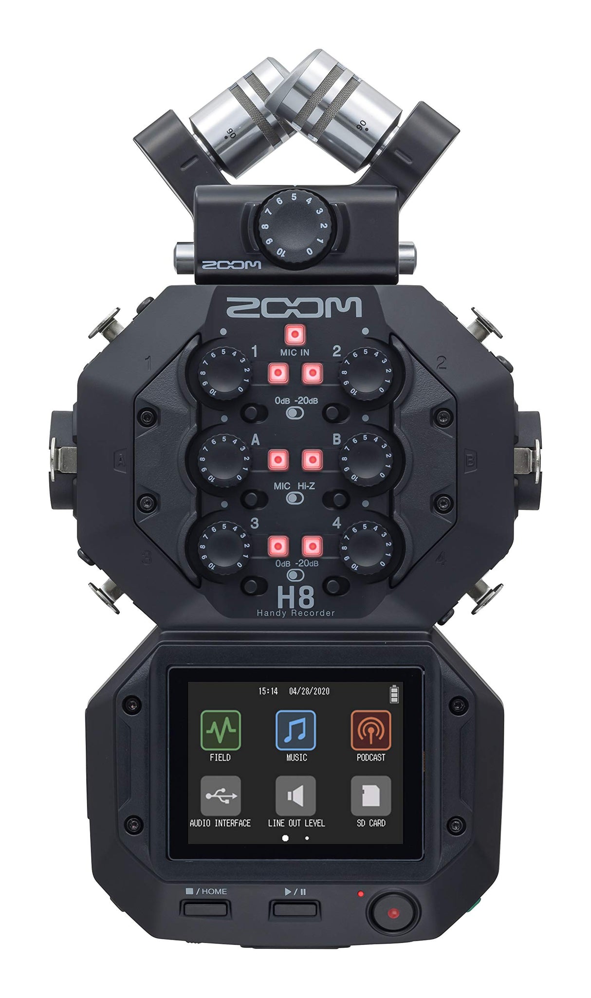 Zoom H8 12 Track Handy Recorder