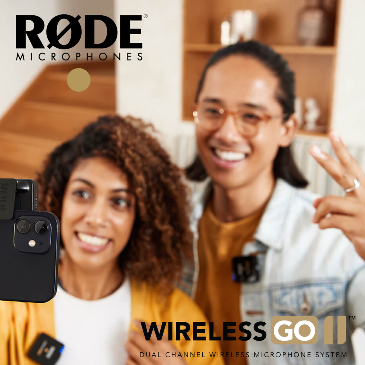 RODE Wireless GO II Single Digital Wireless Microphone Recorder