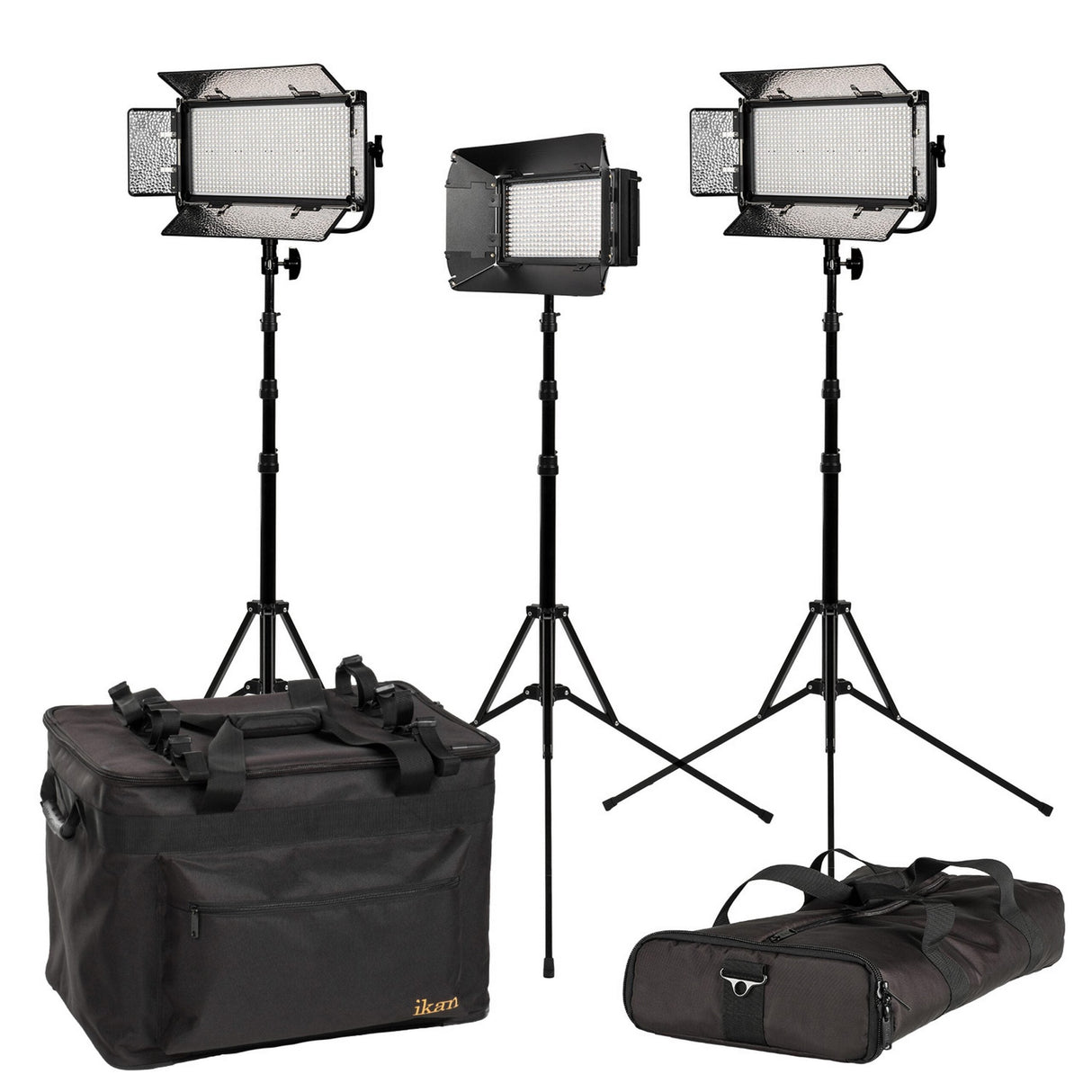 Ikan MB-2H1Q Mylo Medium Bi-Color 3-Point LED Light Kit