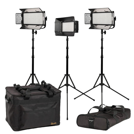 Ikan MB-2H1Q Mylo Medium Bi-Color 3-Point LED Light Kit