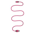 Kondor Blue KB-USBAM-30-J iJustine Pink USB-A to Micro USB Fast Charging Data Cable 30-Inch