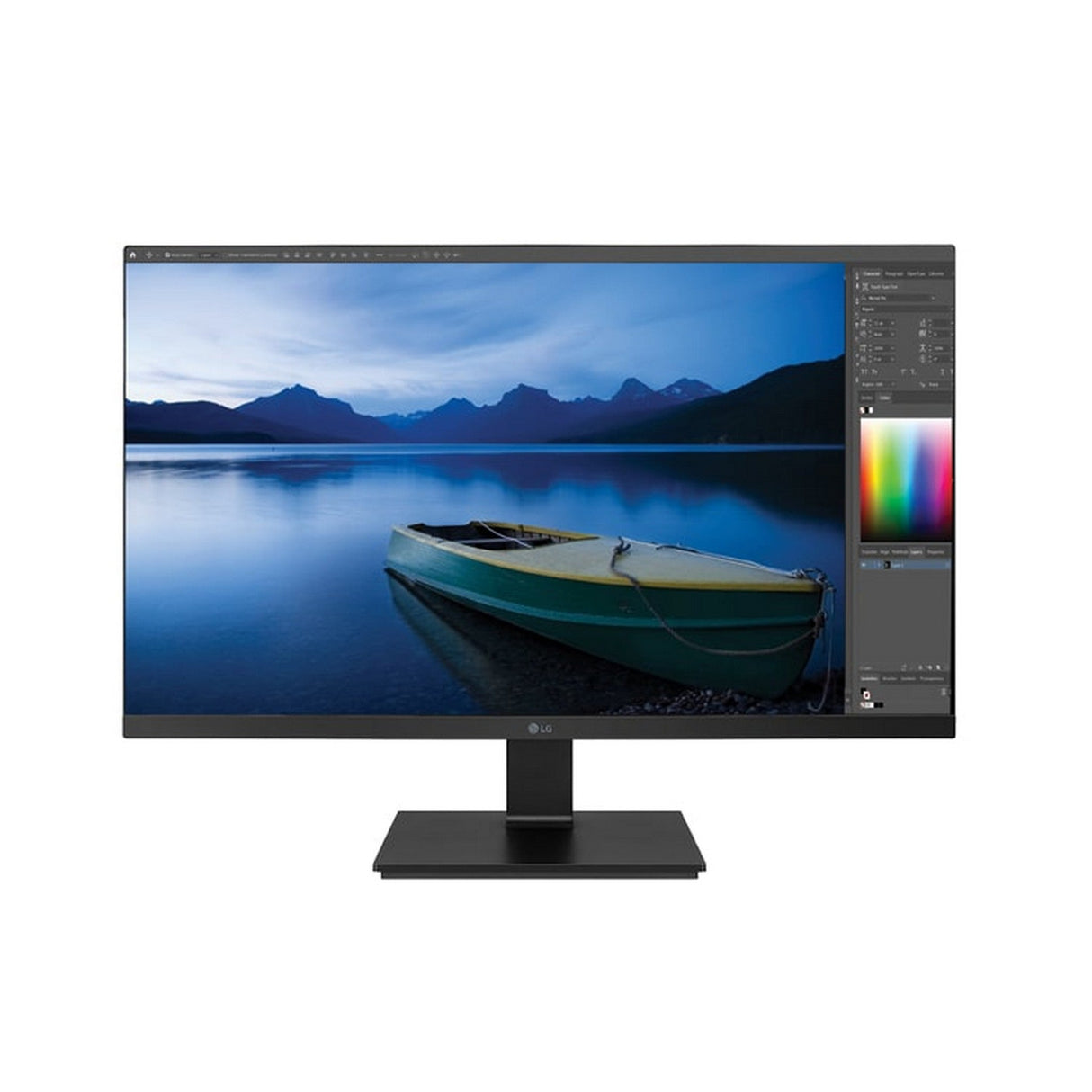 LG 23.8-Inch IPS Full HD USB Type-C Monitor with Adjustable Stand