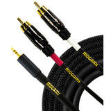 Mogami GOLD 3.5 2 RCA 06 6 Feet 3.5 TRS to Dual RCA Phono Plug (Used)