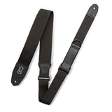 Levy’s Right Height Polyester Guitar Strap Black - accessories
