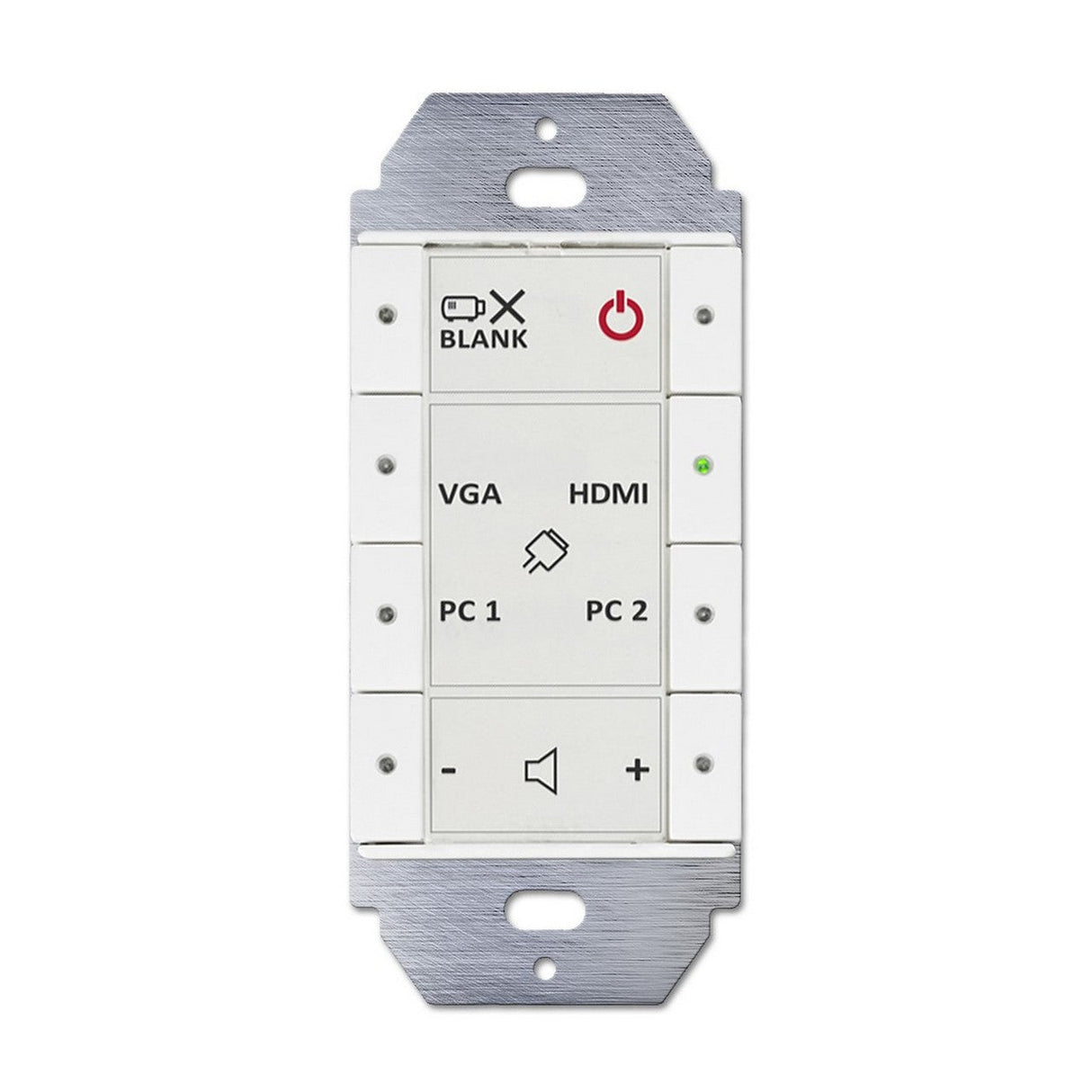 Neets NEB Keypad Expansion Wall Panel AV Control System White