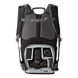 Lowepro Photo Hatchback BP 150 AW II Camera Backpack, Black and Grey