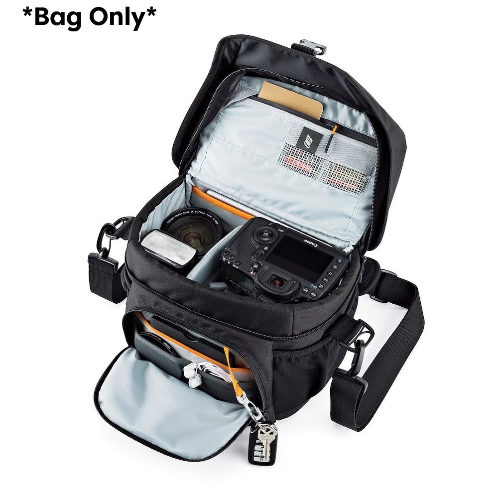 Lowepro NOVA 180 AW II Camera Shoulder Bag, Black (LP37123)