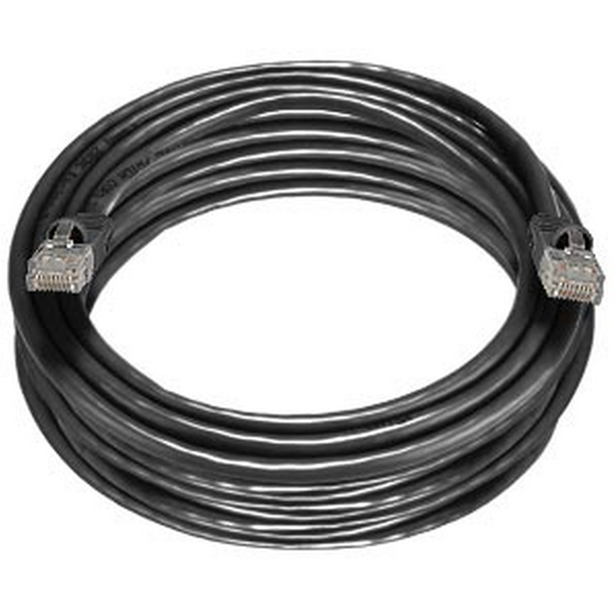 NTI CAT5-100-BLACK CAT5 Cable, Male to Male, Black, 100-Foot