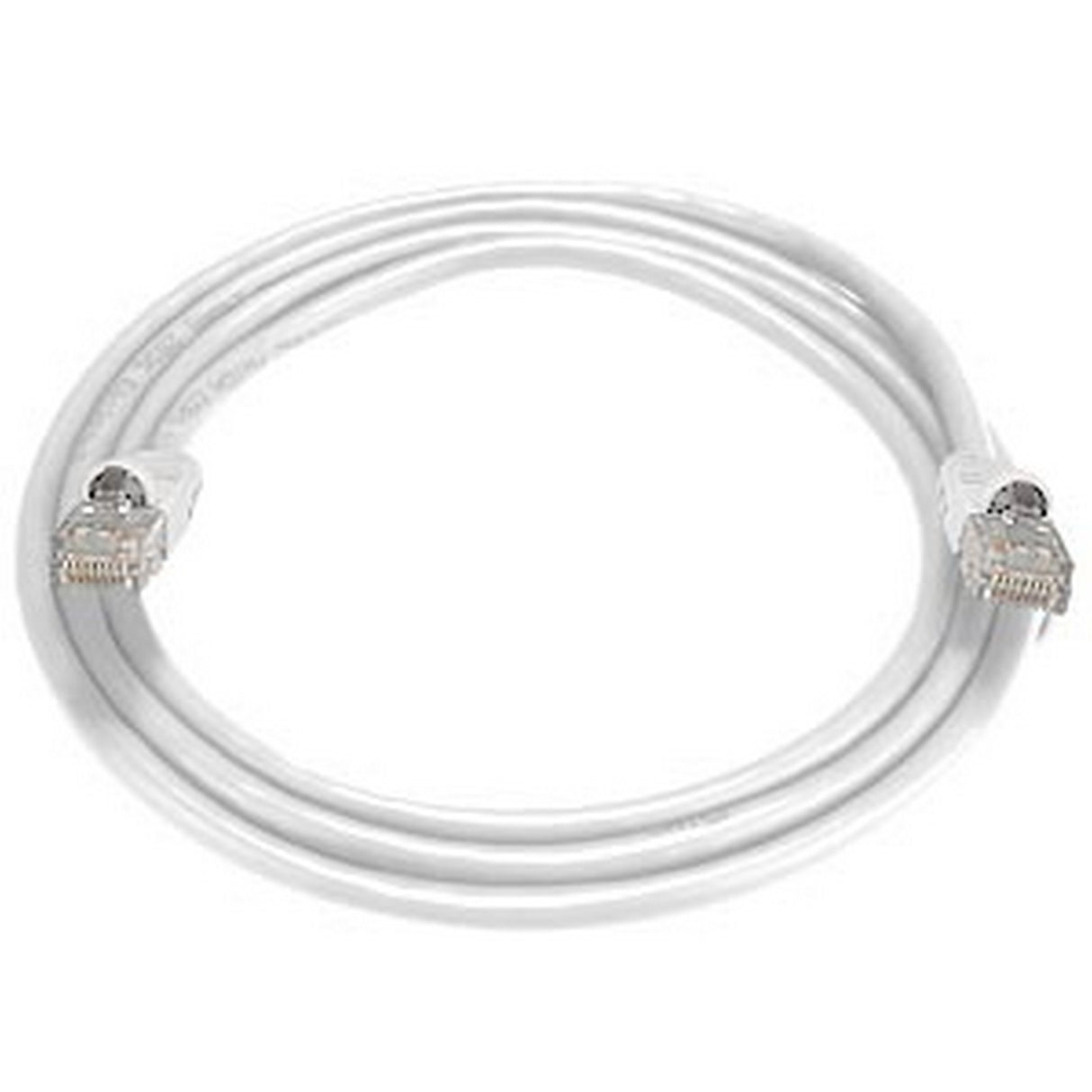 NTI CAT5-10-WHITE CAT5 Cable, Male to Male, White, 10-Foot