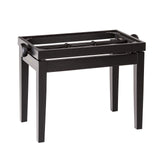 K&M 13700 Piano Bench Wooden Frame without Cushion Black Matt Finish