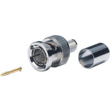 Kings 2065-11-9 M66 75 Ohm 12G BNC Connector for 1855A/4855R Mini-RG59 Coax Cable 100-Pack