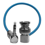 Kondor Blue BNC to 3.5mm Right Angle Time Code Cable 10-Inch