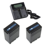 Ikan DV-DUAL-U68 DV Camera Battery Kit with 2x BP-U68