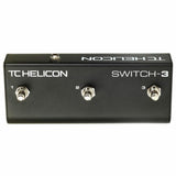 TC Helicon - TC-Helicon Switch-3 3-Way Foot Switch for VoiceLive & TC Devices - SWITCH-3