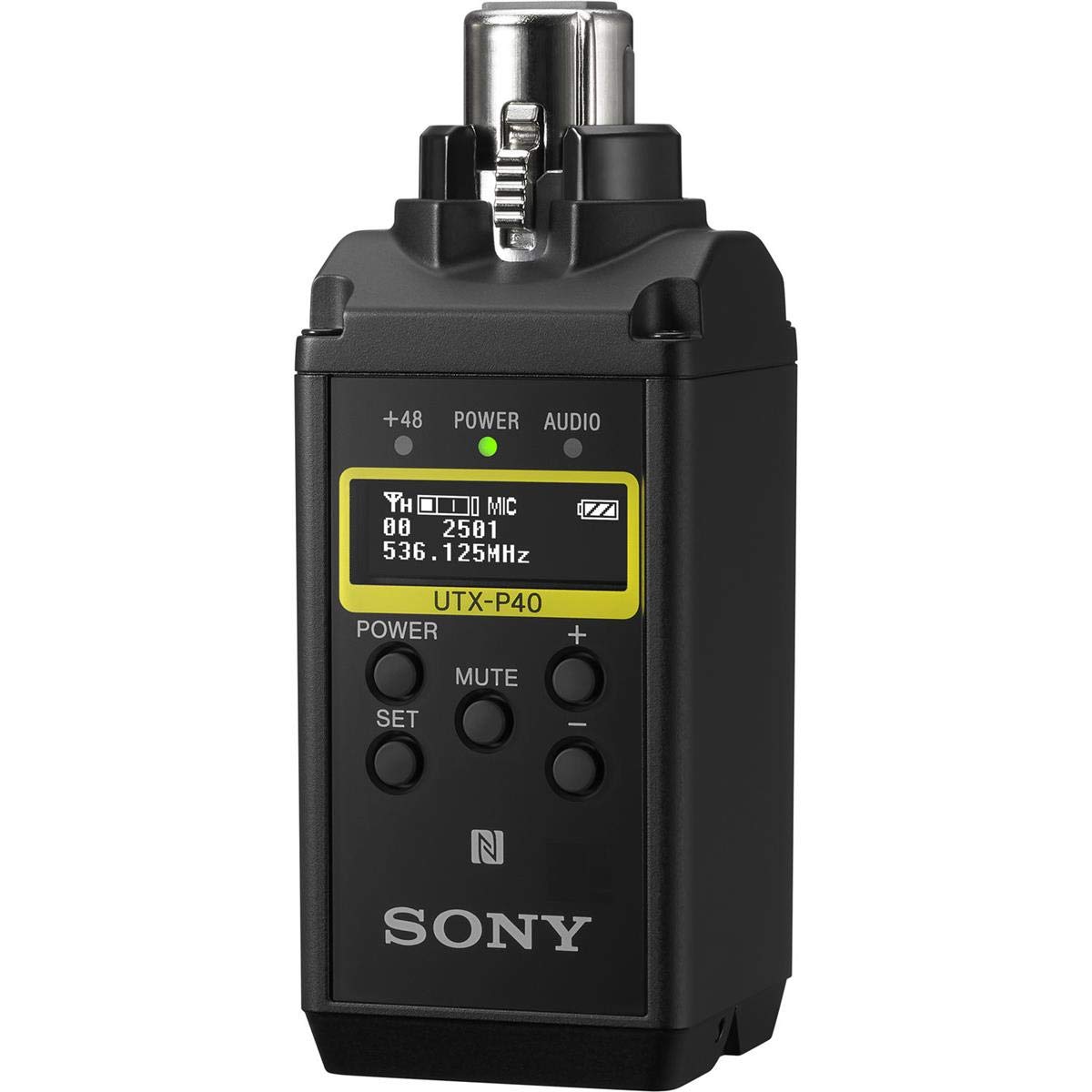 Sony UTX-P40 Wireless Plug-On Transmitter, UC25, 536 to 607 MHz