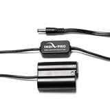 IndiPRO PTEL15 D-Tap Cable to Nikon EN-EL15 Type Dummy Battery 20-Inch Regulated