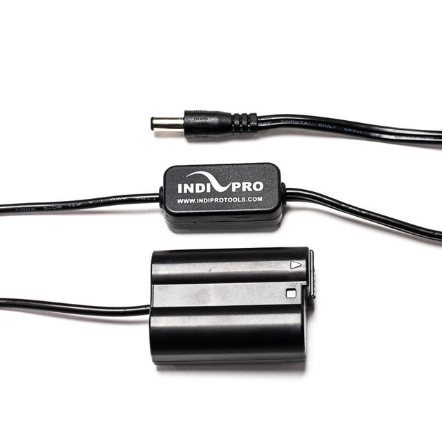 IndiPRO PTEL15 D-Tap Cable to Nikon EN-EL15 Type Dummy Battery 20-Inch Regulated